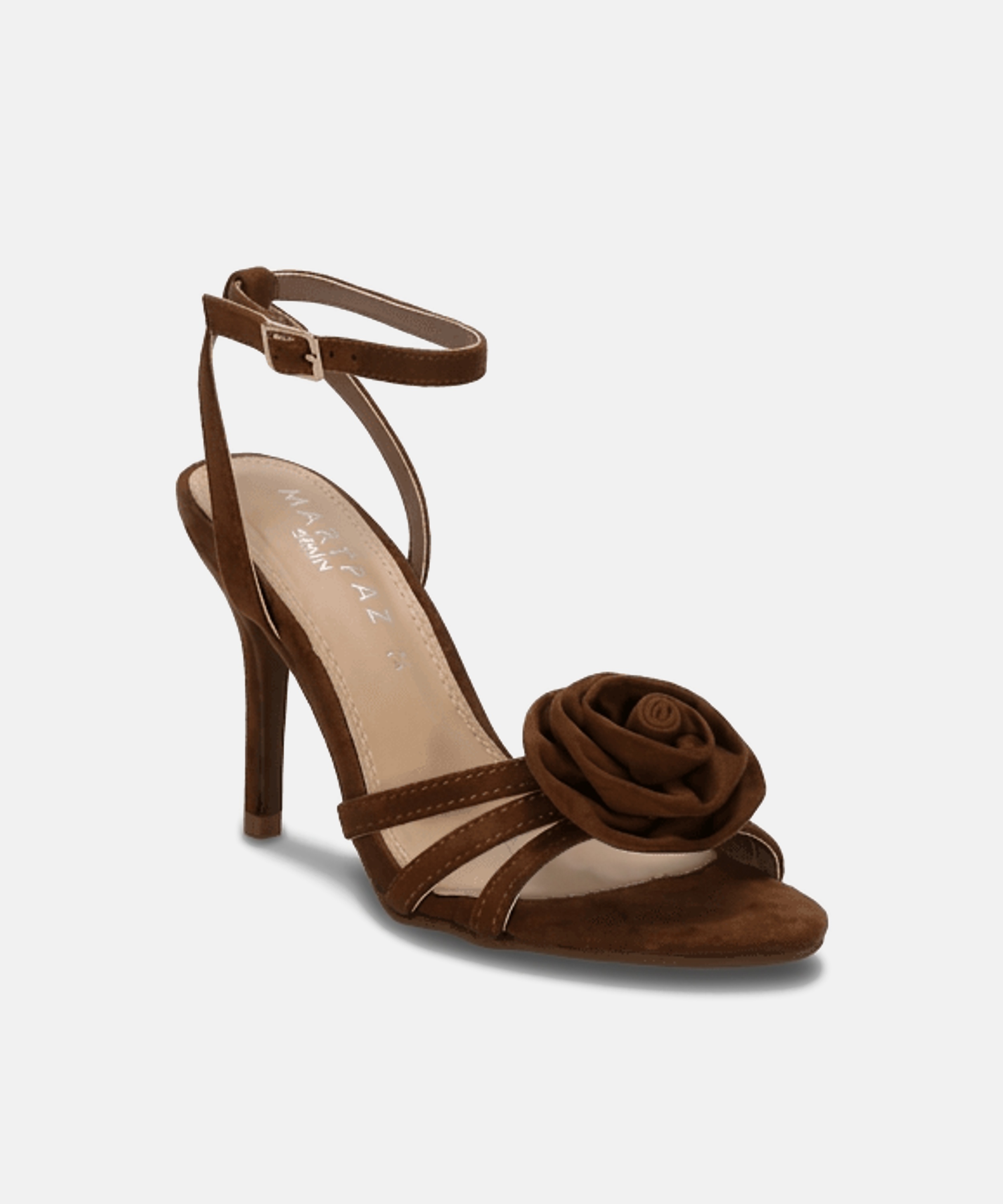 Sandalia tac&oacute;n flor image number null